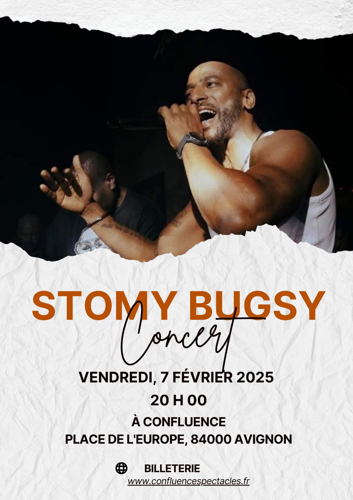 Stomy Bugsy en concert