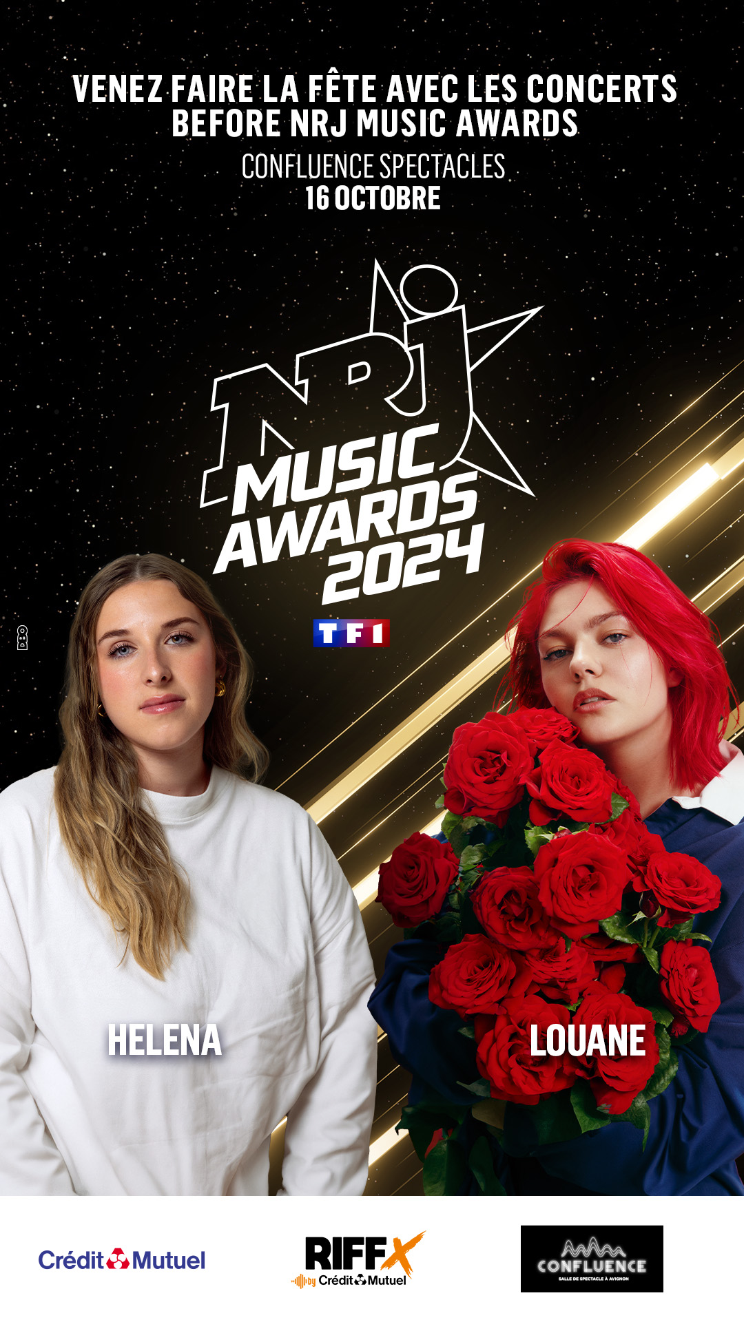 BEFORE NRJ MUSIC AWARDS - LOUANE & HELENA - CONCERT PRIVÉ